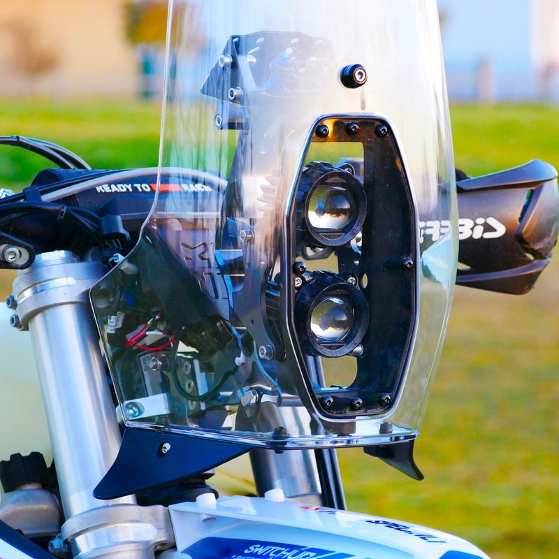 KIT RALLY CNC PRO KTM HUSQVARNA FIXED TO FRAME