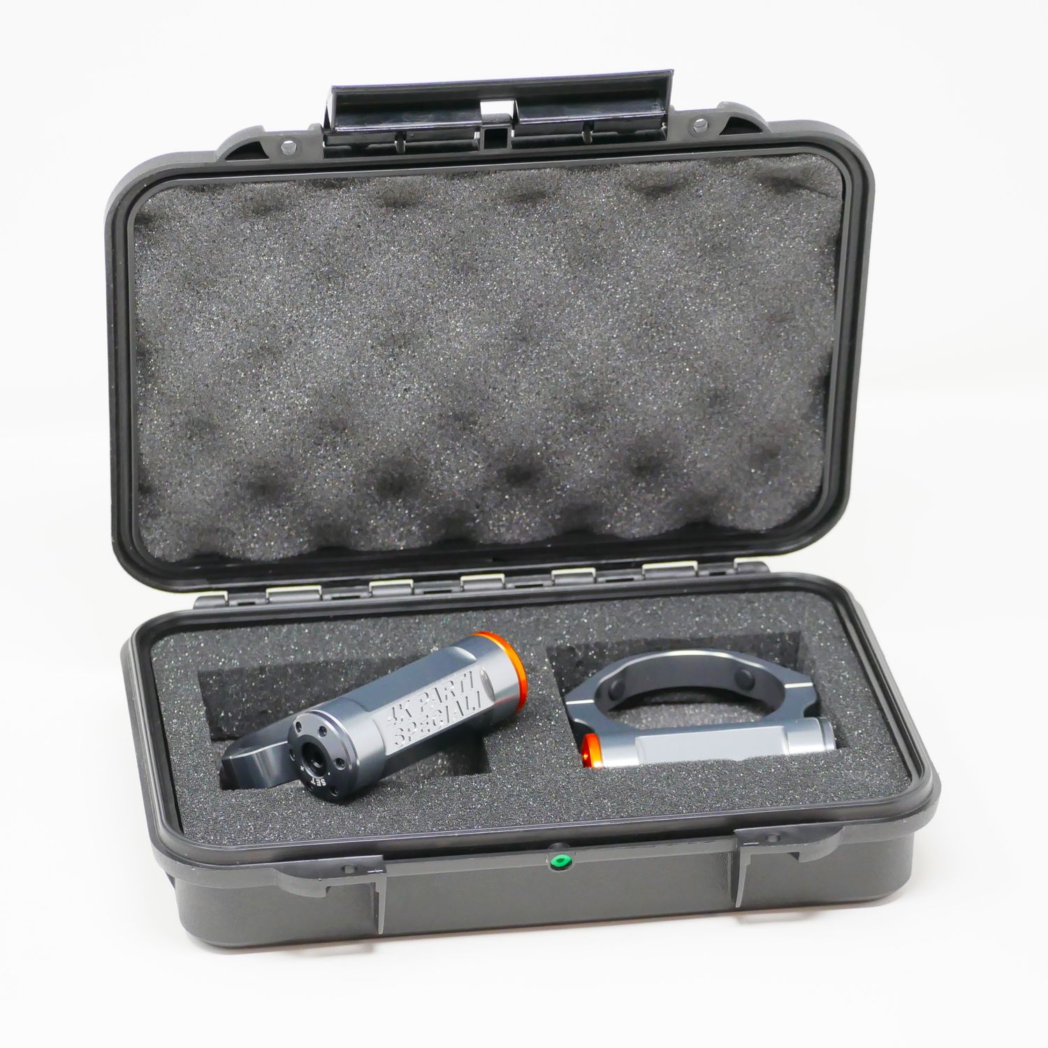 PATENT PENDING INERTIAL STEERING DAMPER KIT (2 pieces L+R)