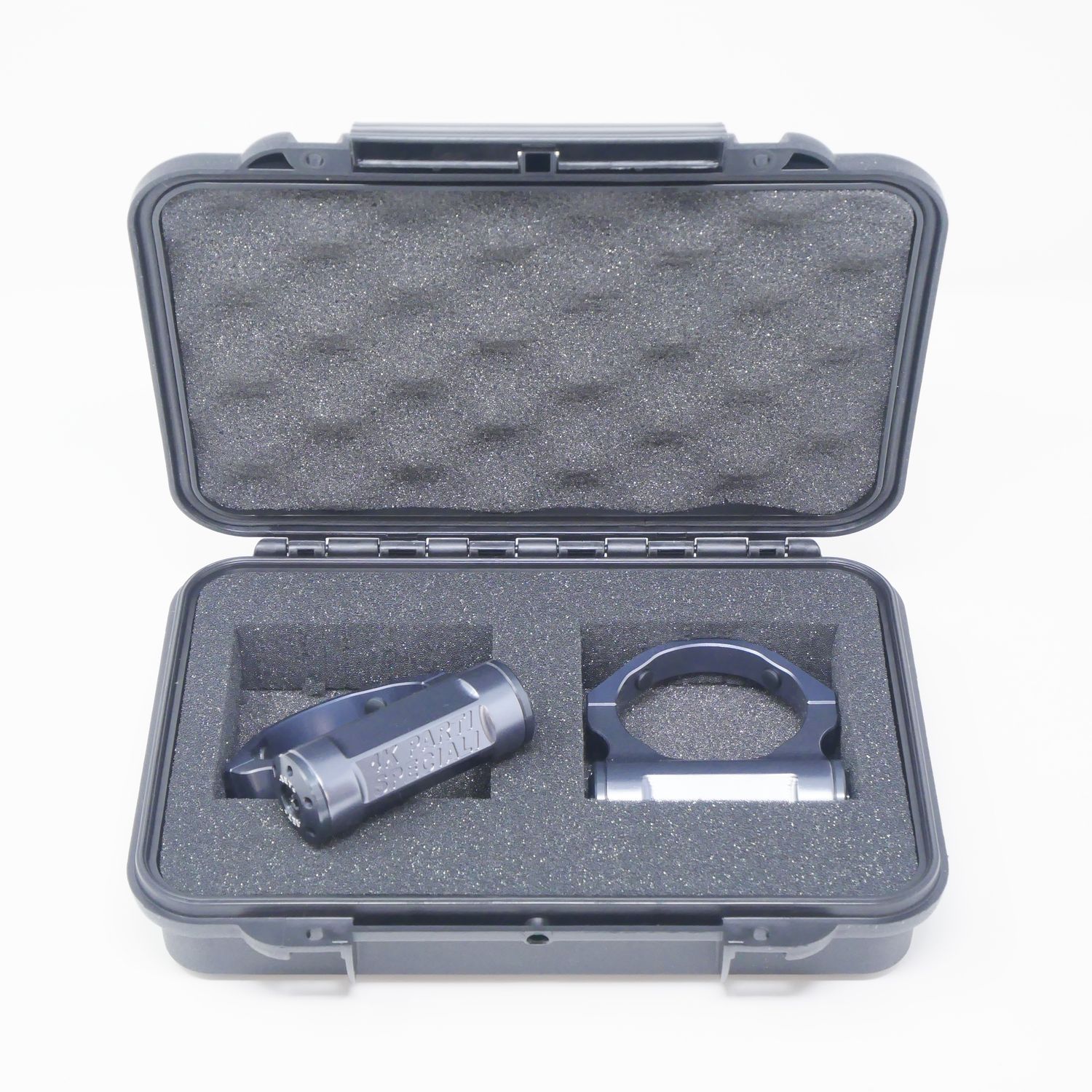 PATENT PENDING INERTIAL STEERING DAMPER KIT (2 pieces L+R) BLACK