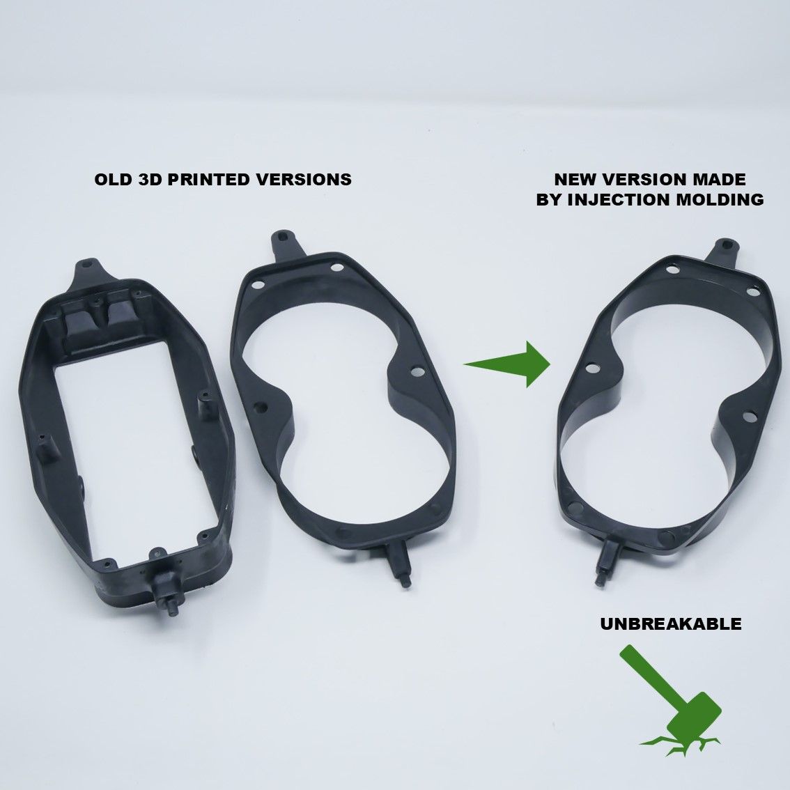 Unbreakable headlight mask for 4K windscreen