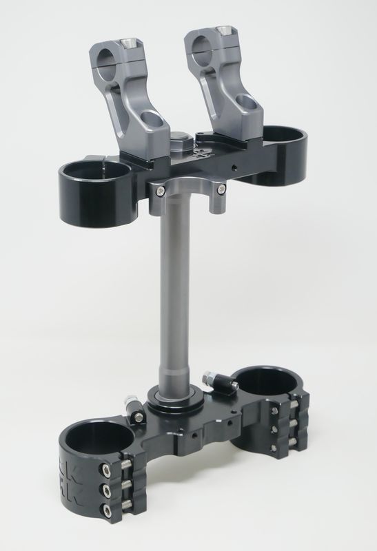 TRIPLE CLAMP MOTORALLY KTM 950 990 ADVENTURE SUPERENDURO BLACK