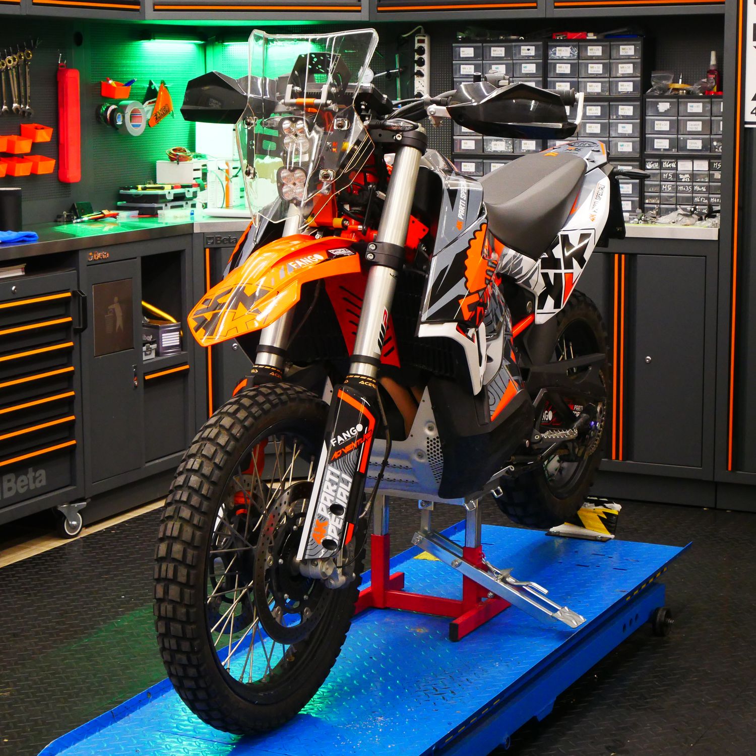 RALLY KIT CNC KTM 790 890 ADVENTURE FROM 2019 TO 2022