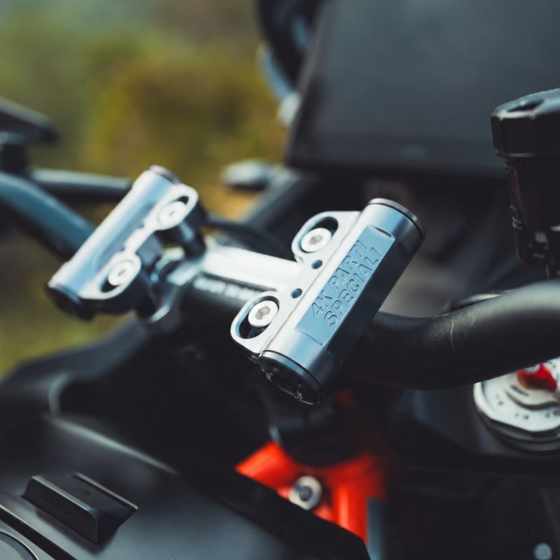 INERTIAL STEERING DAMPER - OVER THE BAR (Patent Pending)