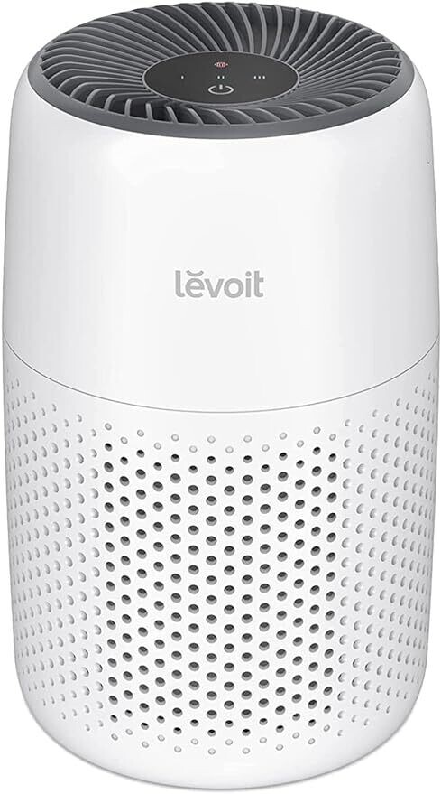 LEVOIT Air Purifier for Bedroom Home, Ultra Quiet HEPA Filter Cleaner with Fragrance Sponge &amp; 3 Speed for Better Sleep, Allergies, Dust, Pet Dander, Odour, Smoke, Office, Desktop, Core Mini