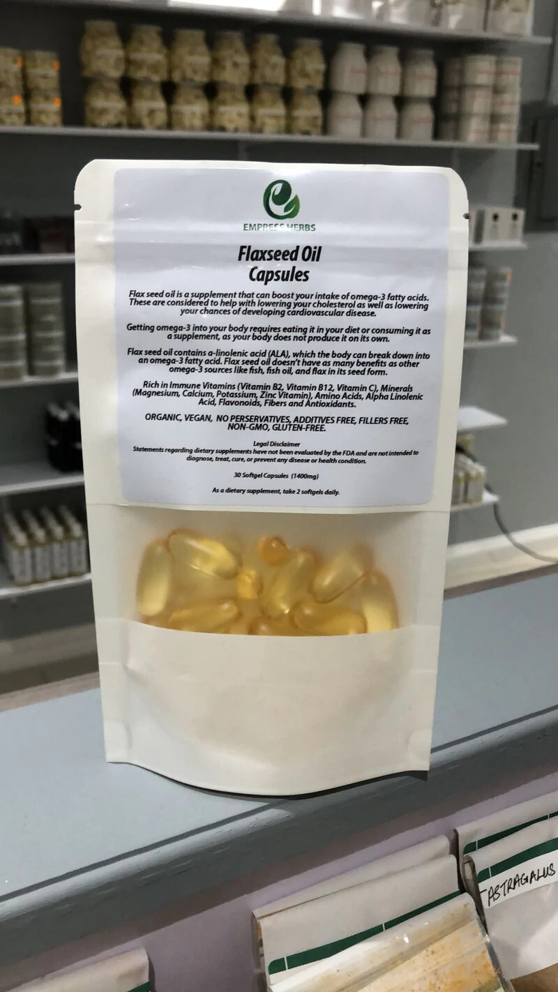 Flaxseed Oil Capsules