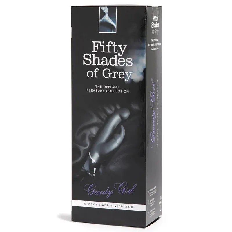 Fifty Shades of Grey Greedy Girl Rechargeable Silicone G-Spot Rabbit Vibrator