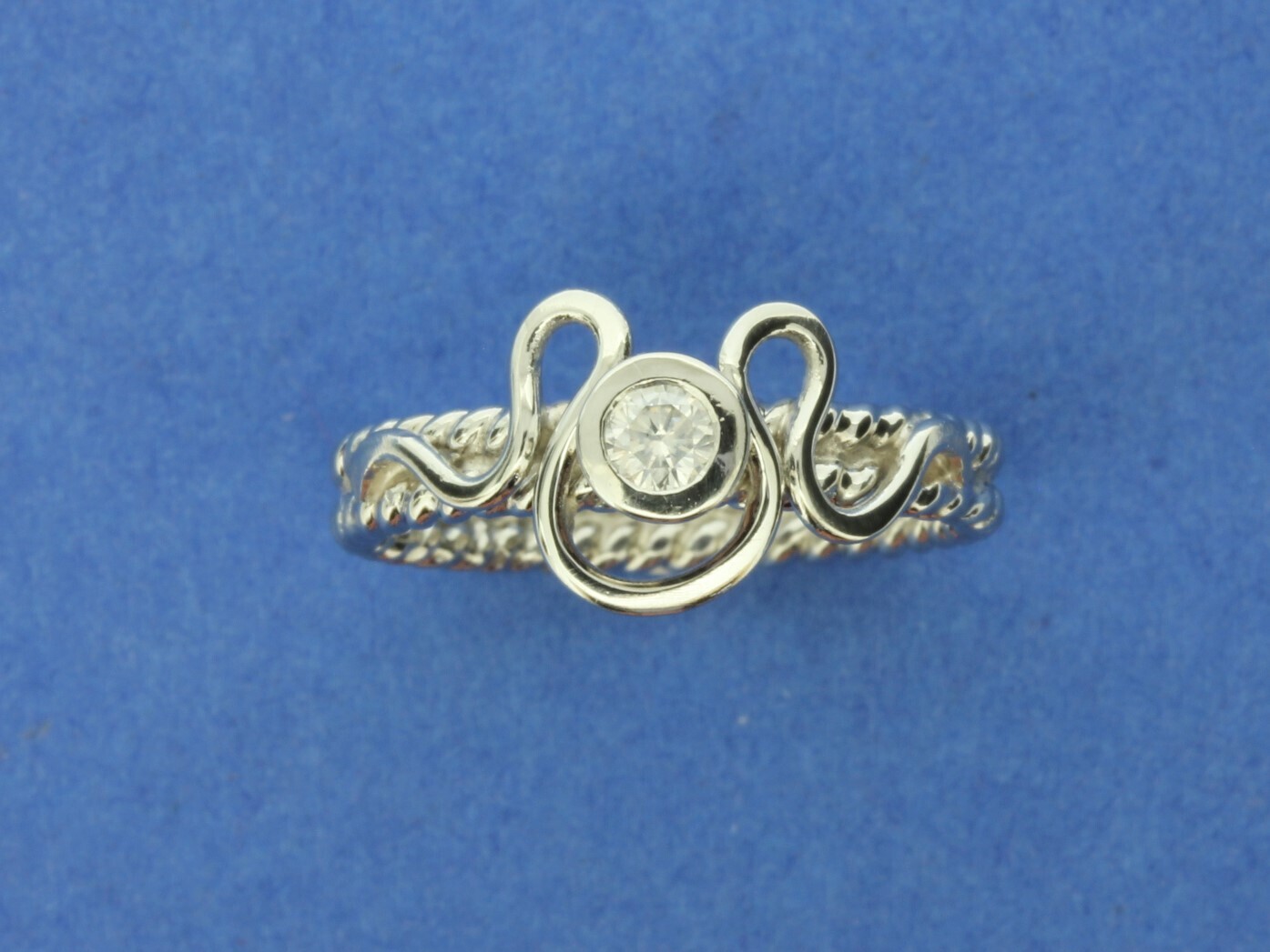 Platinum &amp; Diamond Ring