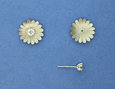 'Daisy' Diamond & Platinum earrings