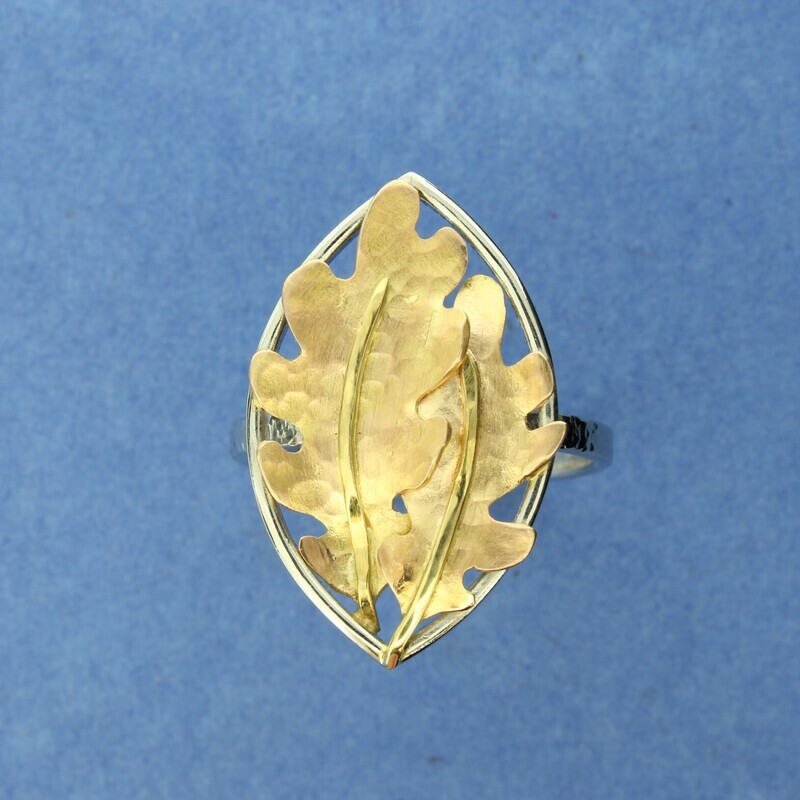 &#39;Oak Leaves&#39; Ring