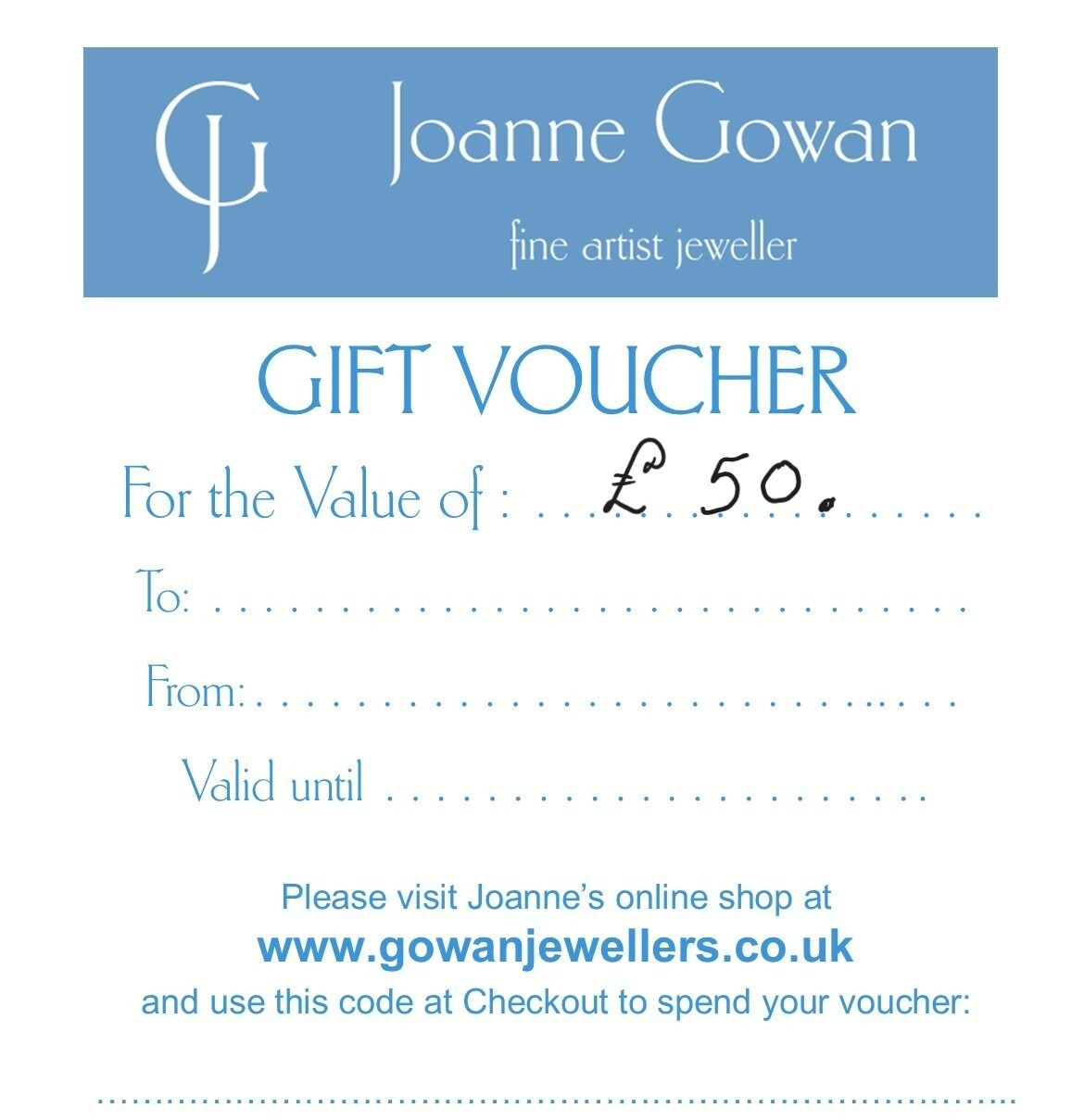 Gift Voucher £ 50