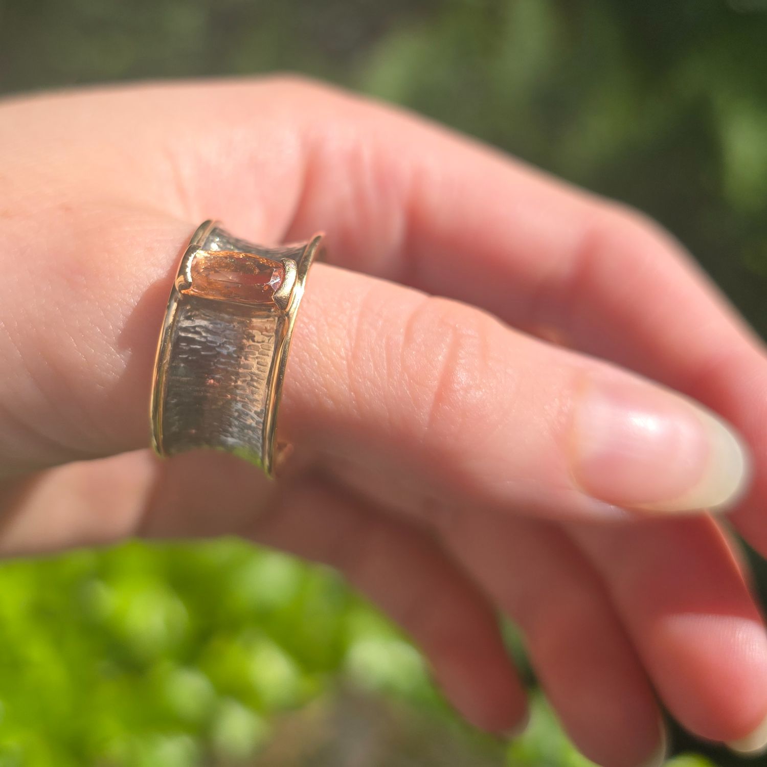 Imperial Topaz 18ct Gold Ring