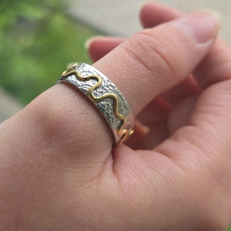 Platinum &amp; 18ct Gold Ring