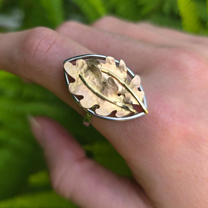 &#39;Oak Leaves&#39; Ring