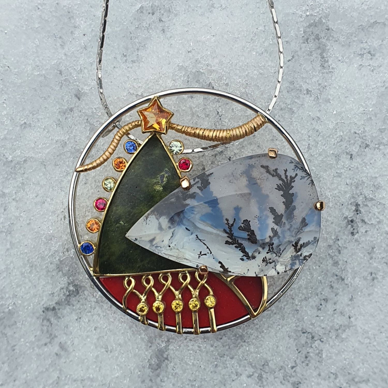 &#39;The Nutcracker&#39;  Pendant / Brooch