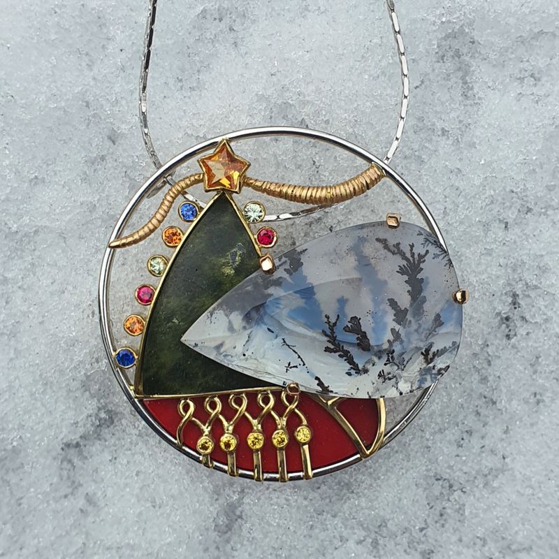 &#39;The Nutcracker&#39;  Pendant / Brooch