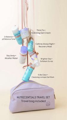 Nutricentials Travel Set with Bag