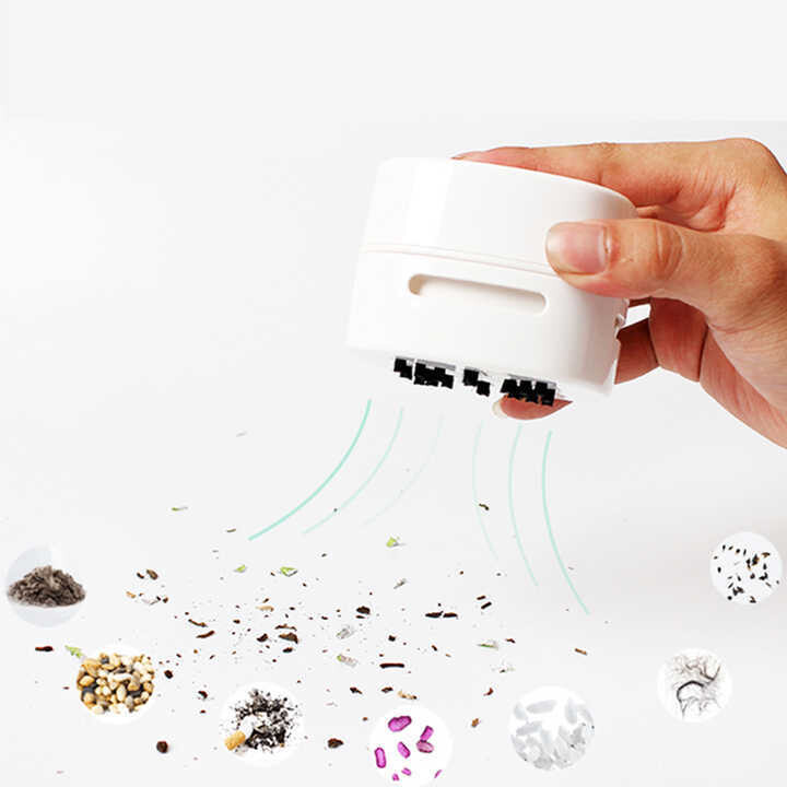 Mini Portable Desktop Vacuum Cleaner