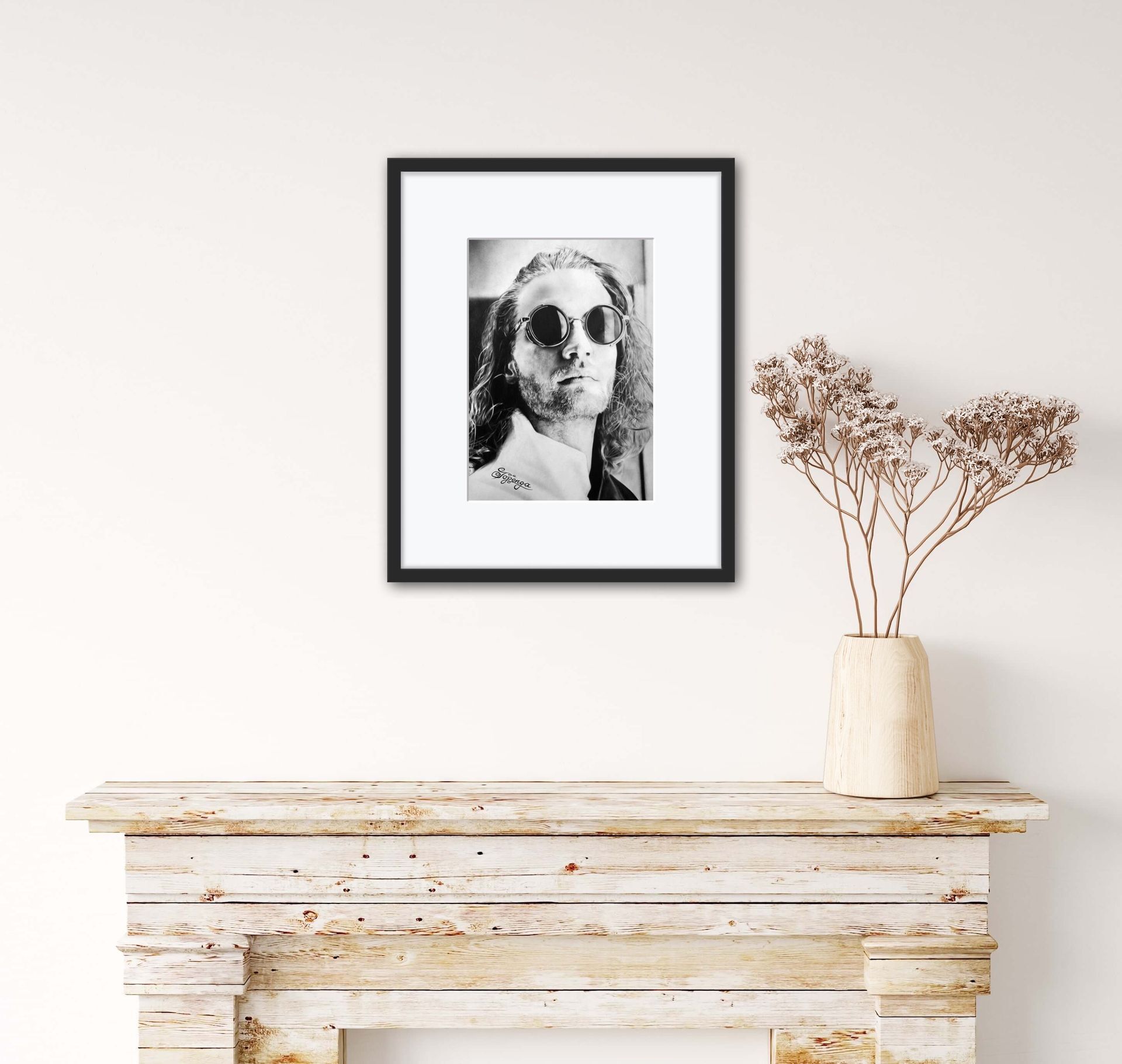 Man with Sunglasses - Giclée-Kunstdruck auf Archivpapier