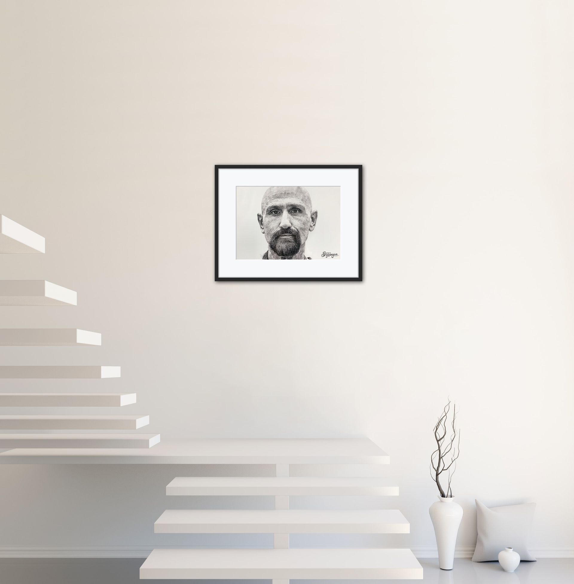 Robert LaSardo - Giclée-Kunstdruck auf Archivpapier