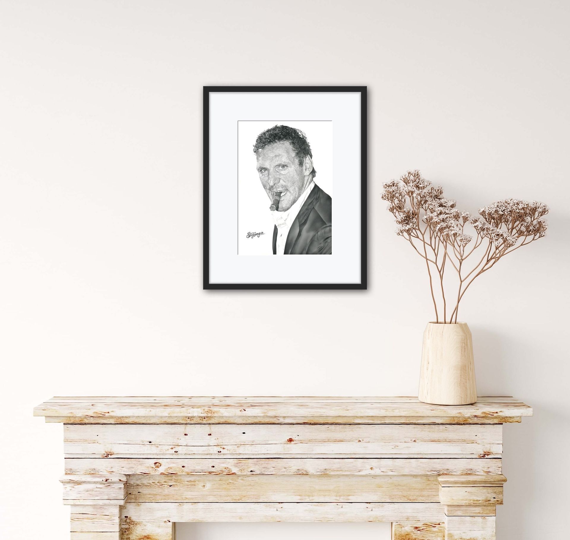 Ralf Moeller - Giclée-Kunstdruck auf Archivpapier