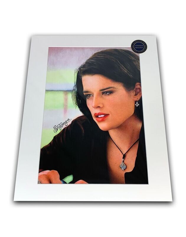 Sidney Prescott - Giclée Art Print with Passepartout 100% Alpha Cellulose Sidney Prescott - Giclée Art Print with Passepartout 100% Alpha Cellulose