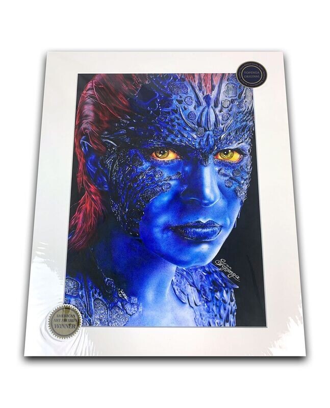 Mystique - Giclée Art Print with Passepartout 100% Alpha Cellulose