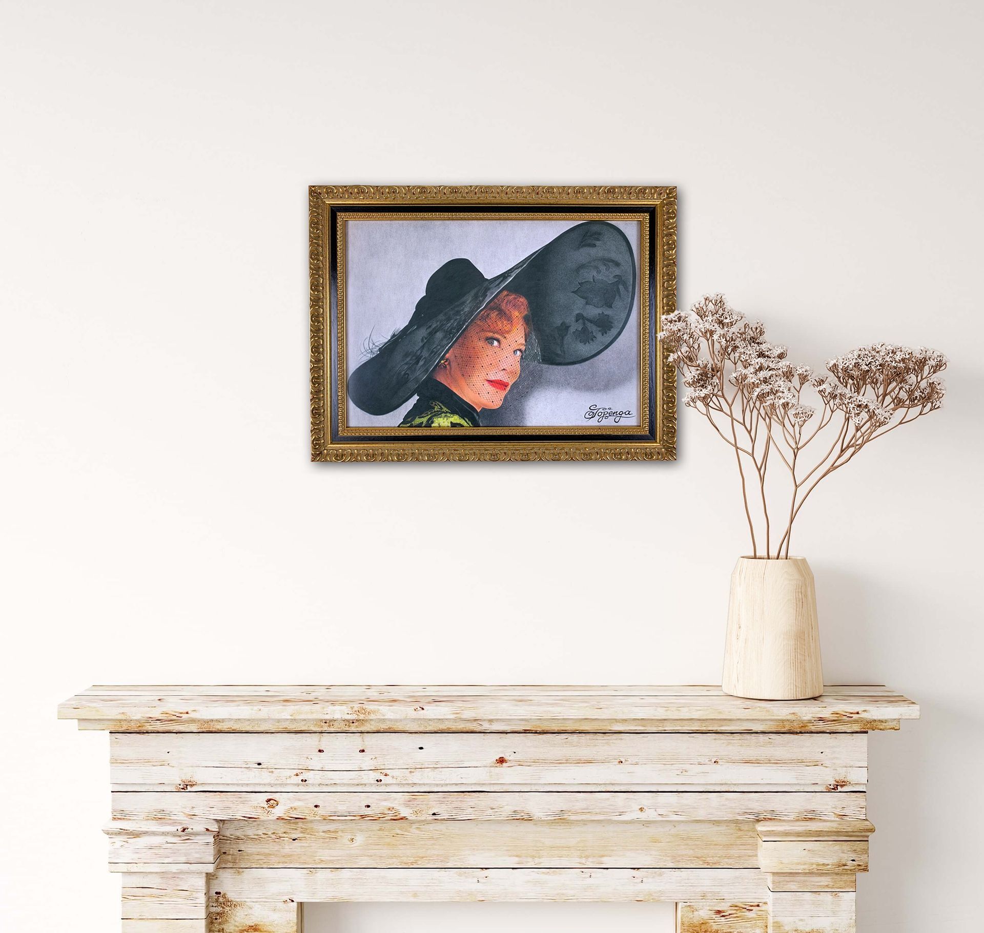 Evil Stepmother im Barock Bilderrahmen 