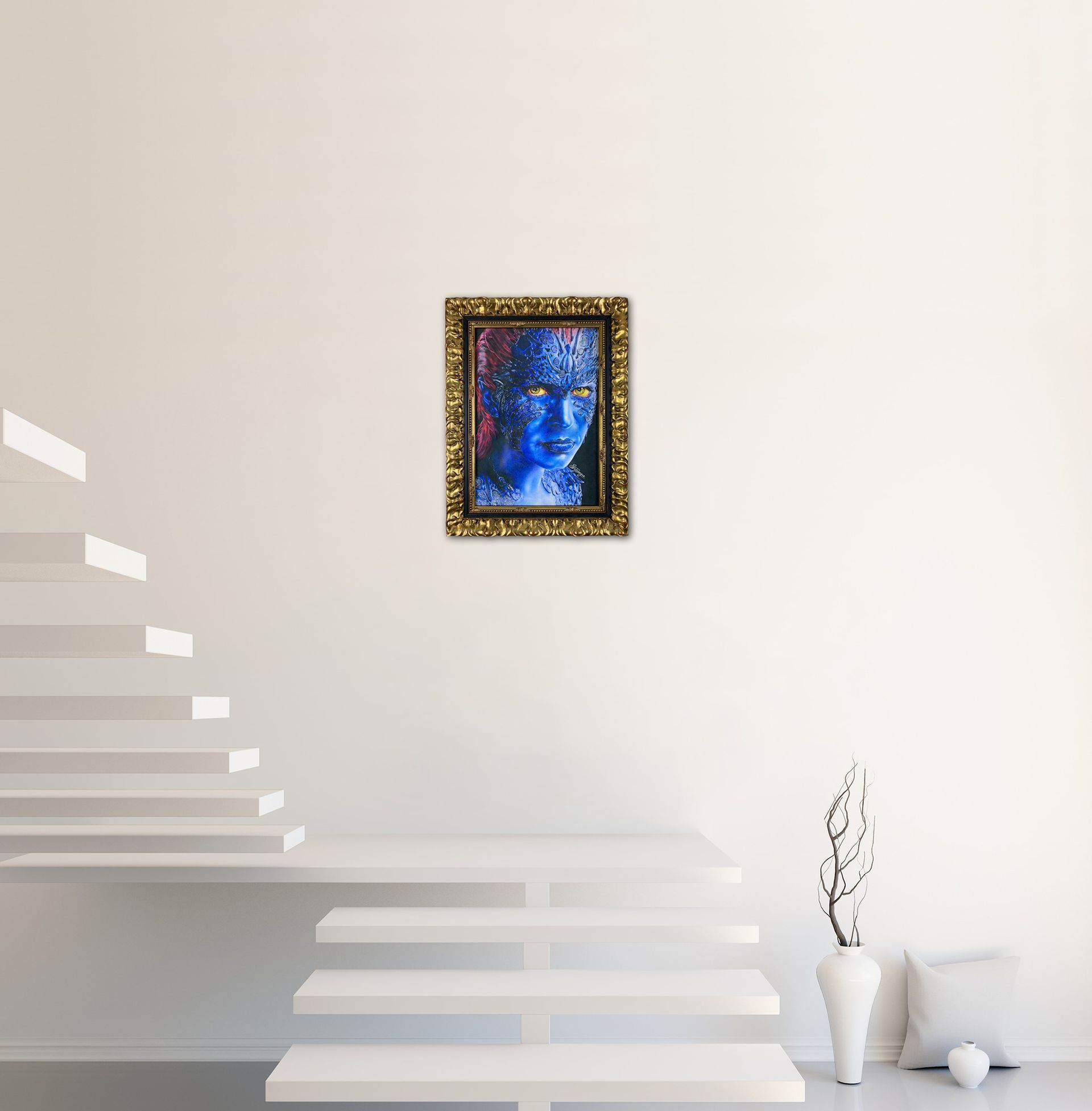 Mystique im Barock Bilderrahmen