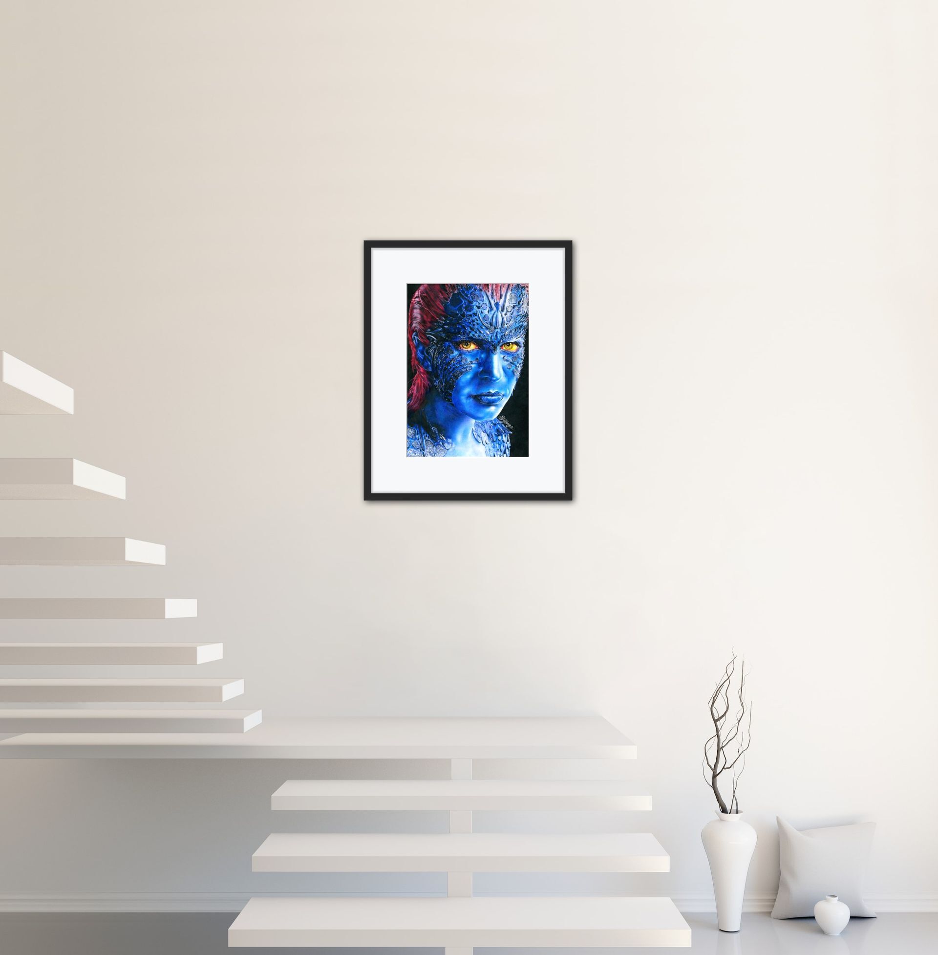Mystique - Limited Edition Giclée-Kunstdruck inkl. Passepartout 100% Baumwolle