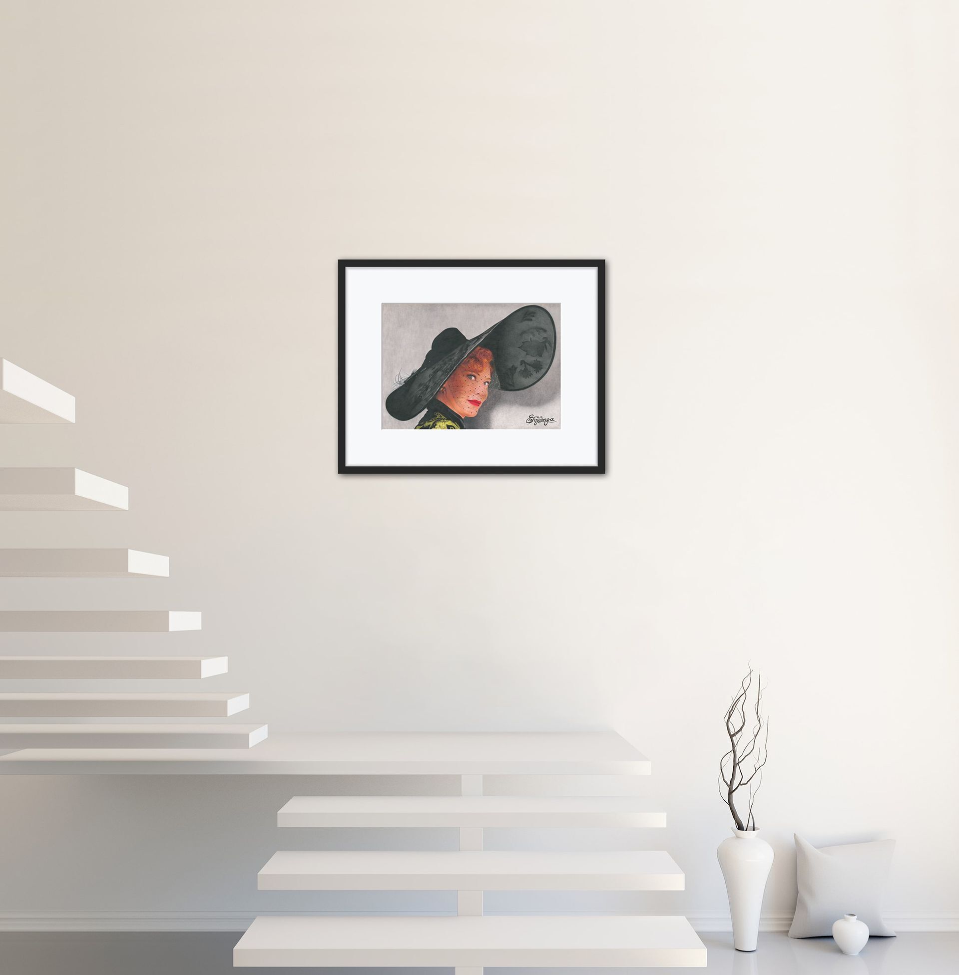 Evil Stepmother - Limited Edition Giclée-Kunstdruck inkl. Passepartout 100% Baumwolle