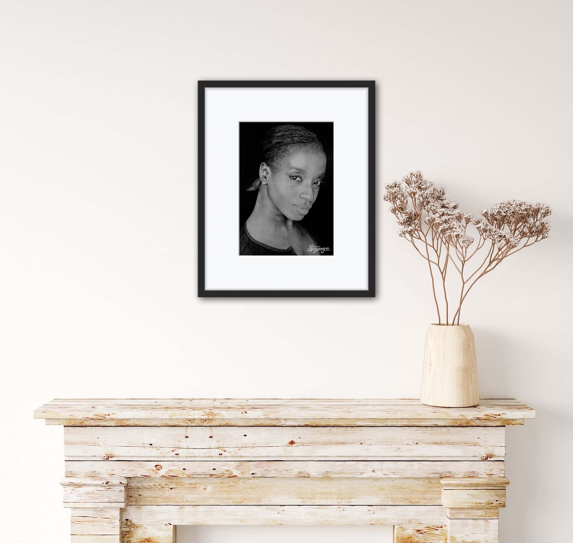 Femi Taylor - Limited Edition Giclée-Kunstdruck inkl. Passepartout 100% Baumwolle