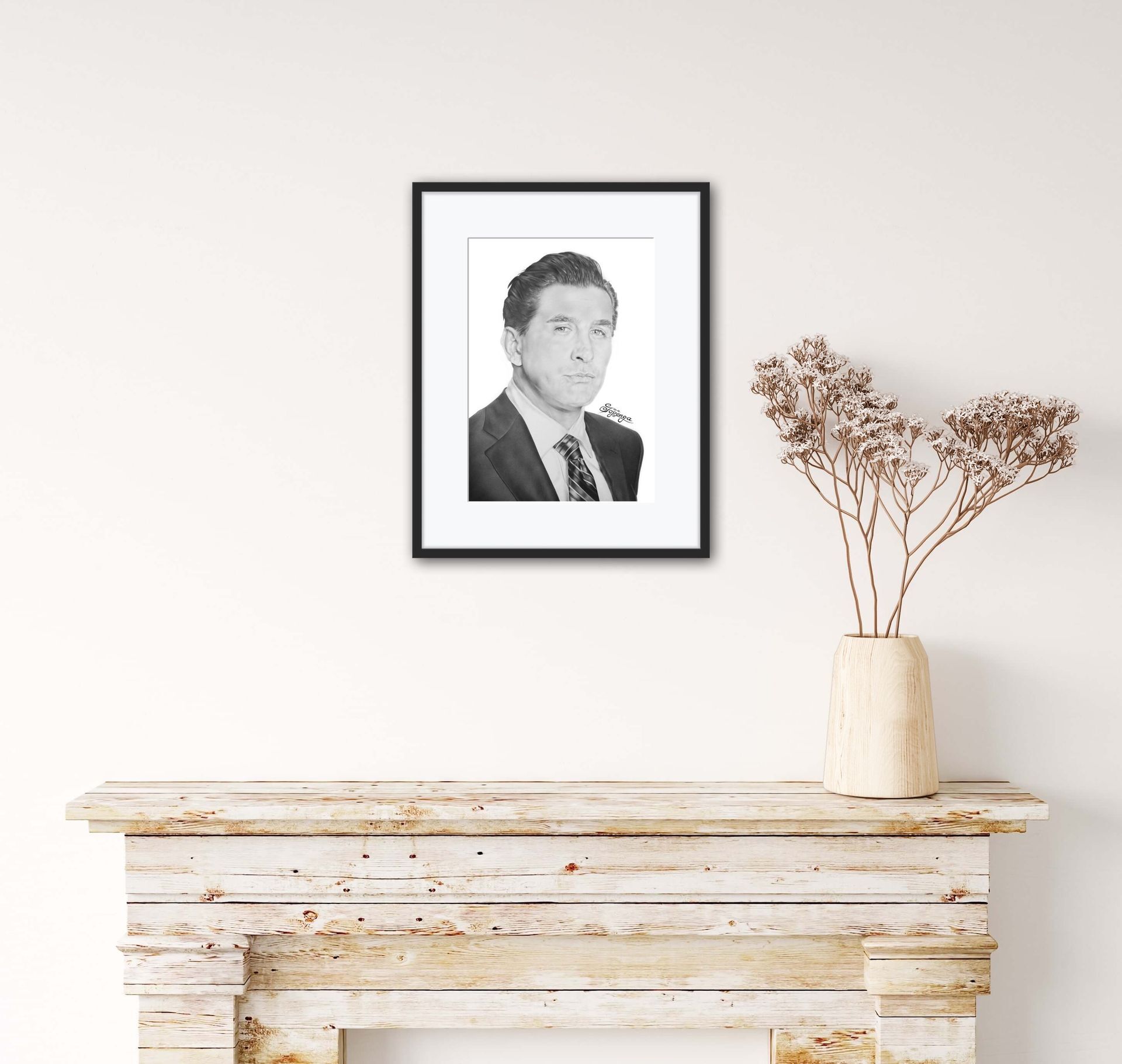 William Baldwin - Limited Edition Giclée-Kunstdruck inkl. Passepartout 100% Baumwolle