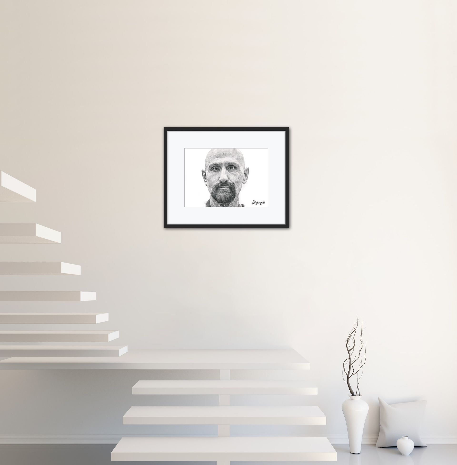 Robert LaSardo - Limited Edition Giclée-Kunstdruck inkl. Passepartout 100% Baumwolle