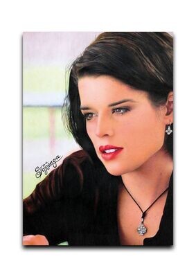 Sidney Prescott - Künstlerpostkarte 10,5 cm x 14,8 cm (DIN A6)