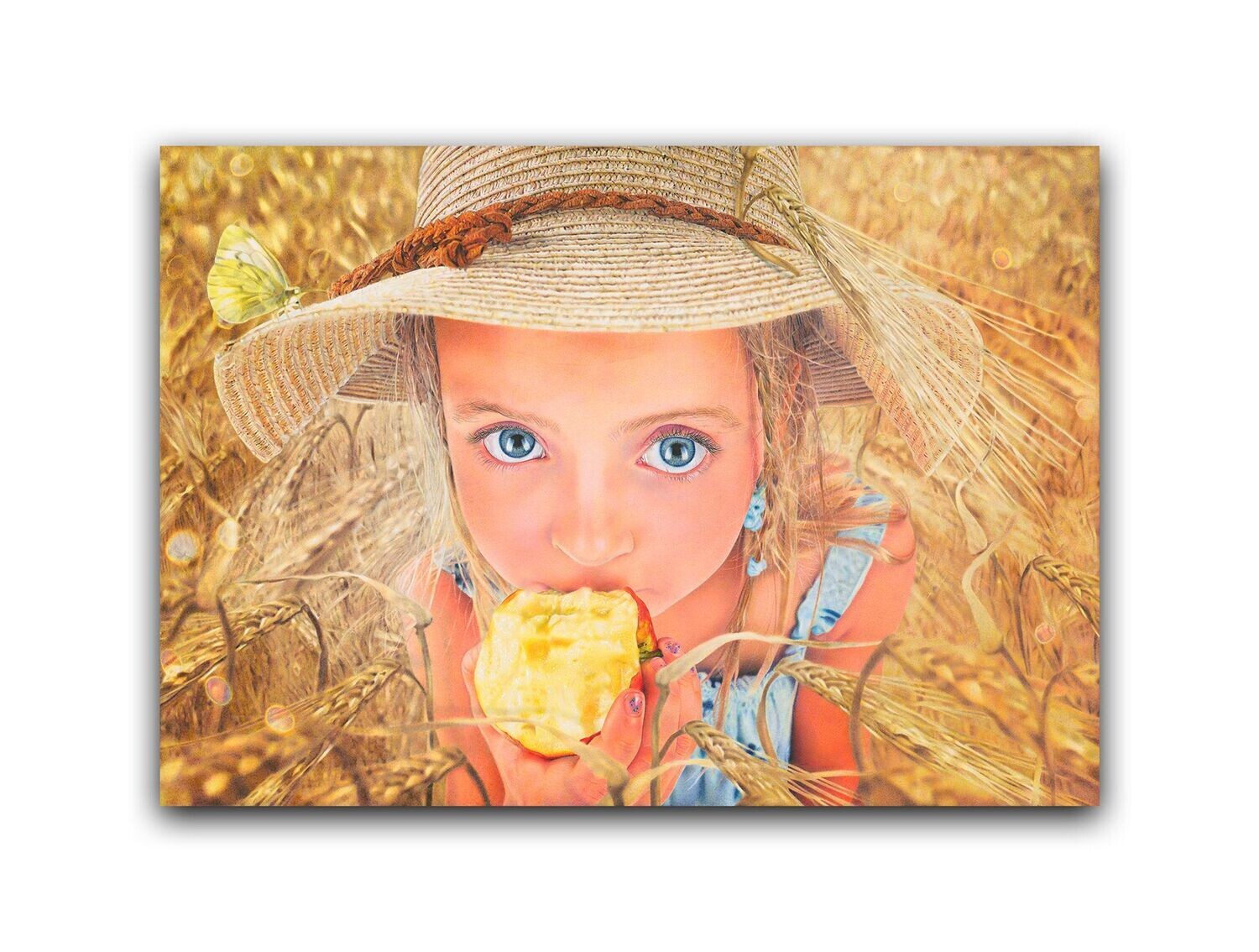 The Farmer's Daughter - Limitierter FineArt Print auf Hahnemühle Canvas Artist Inkjet-Leinwand