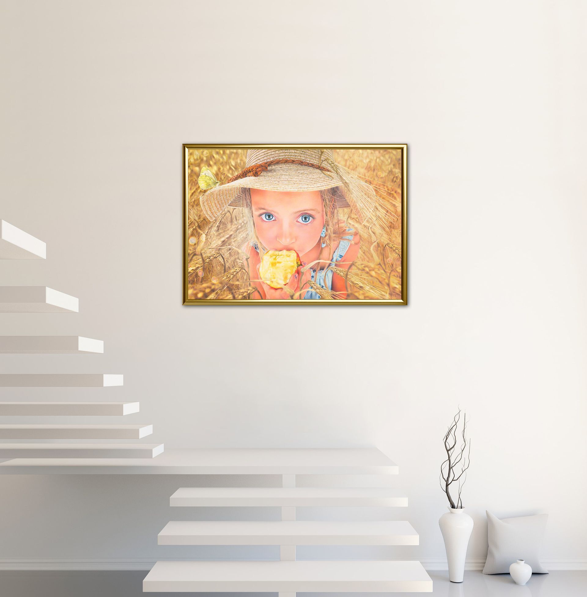 The Farmer's Daughter - Limitierter FineArt Print auf Hahnemühle Canvas Artist Inkjet-Leinwand