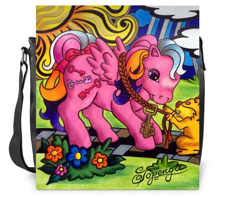 Pony - Foto-Umhängetasche XL