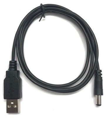DCLOCK CAVO USB POWER DC 5,5 X 2,1MM SPINA 1,0M 5380297