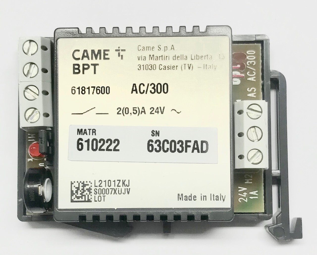 AC/300 ADATTATORE CHIAMATA 61817600