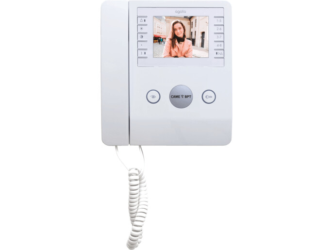 AGATA VC/B-L WHITE VIDEOCITOFONO 62100580