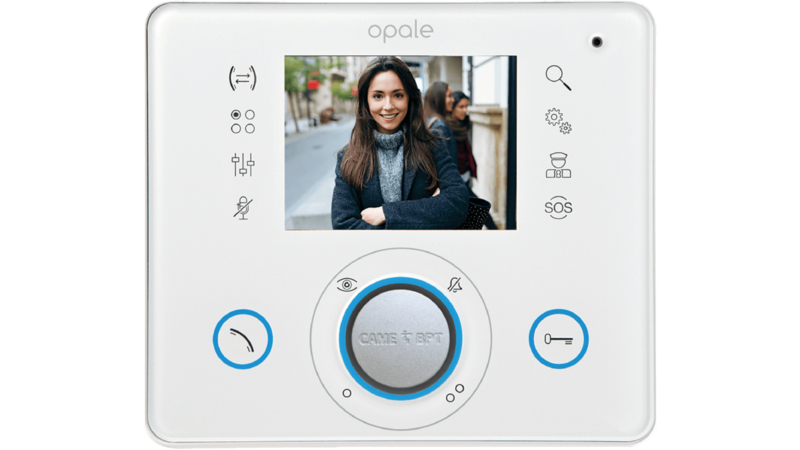 OPALE WHITE VIDEOCITOFONO VIVA-VOCE 62100270 OPALE WHITE VIDEOCITOFONO VIVA-VOCE 62100270