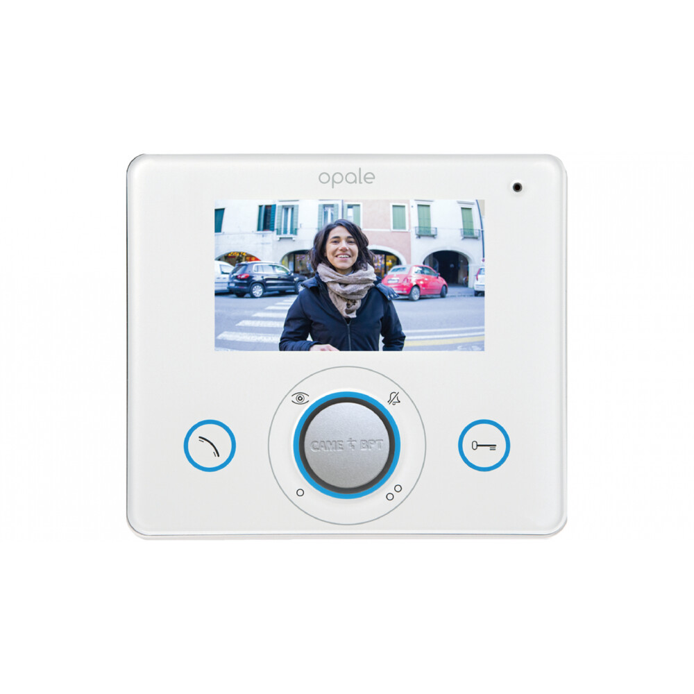 OPALE W WHITE VIDEOCITOFONO VIVA-VOCE 62100250