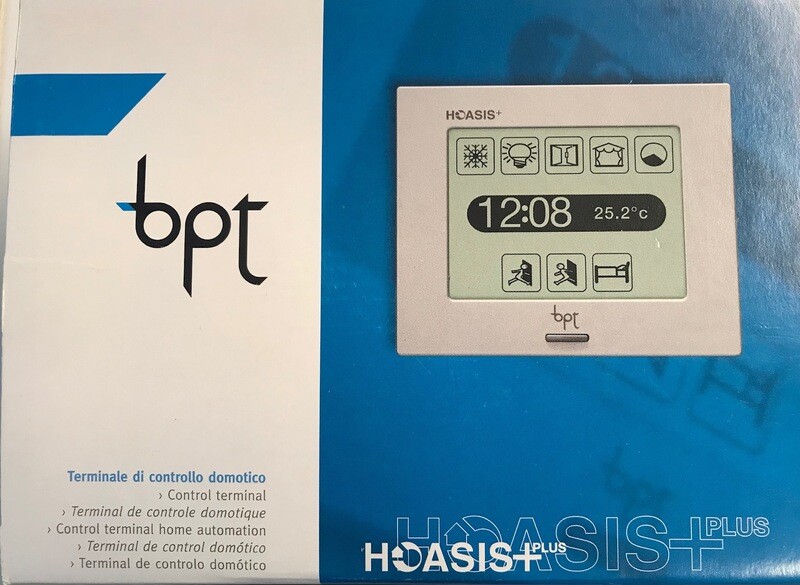 OH/T.01 TERMINALE CONTROLLO DOMOTICO SERIE HOASIS 67200110