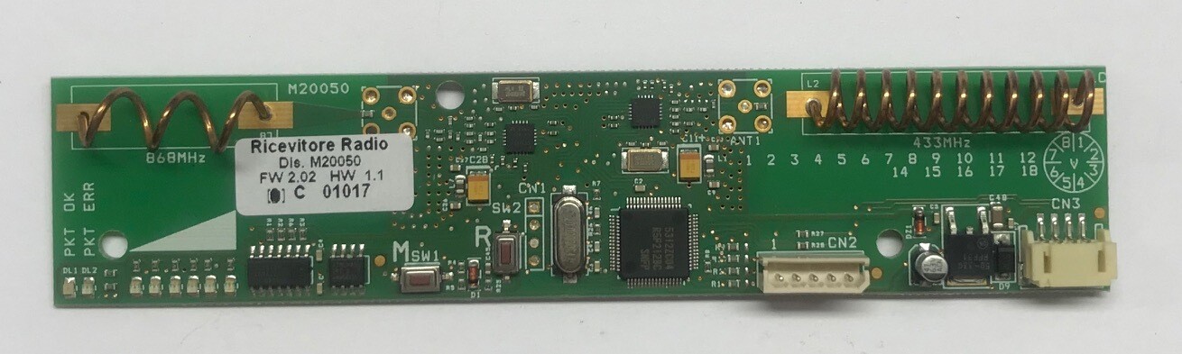 SCHEDA RICAMBIO RICEVITORE RADIO PROXINETW 64900390