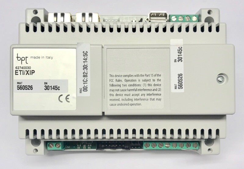ETI/XIP INTERFACCIA RETE LAN PER VIDEOCIT. 62740030 ETI/XIP INTERFACCIA RETE LAN PER VIDEOCIT. 62740030