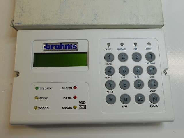 PGD02 PANNELLO REMOTO UCA02 BRAHMS PGD02 PANNELLO REMOTO UCA02 BRAHMS