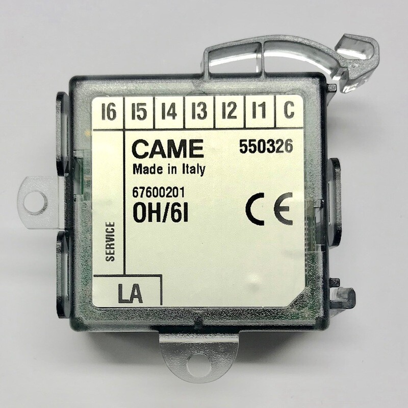 OH/6I MODULO 6 INGRESSI 67600201 OH/6I MODULO 6 INGRESSI 67600201