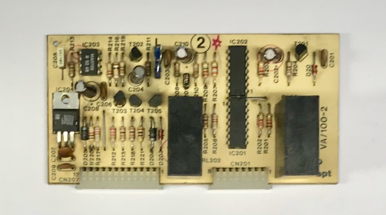 SCH.2 VA/100 SCHEDA ELETTRONICA COMPL.2 68109400