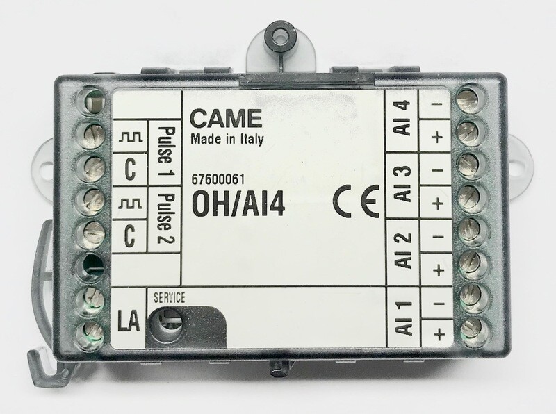 OH/AI4 MODULO 4 INGRESSI ANALOGICI 67600061 OH/AI4 MODULO 4 INGRESSI ANALOGICI 67600061