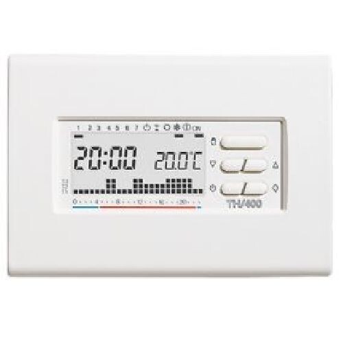 TH/400 BB 69404200 Cronotermostato digitale settimanale, da parete, colore bianco